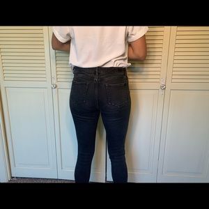 L.L. Bean Signature black skinny jeans